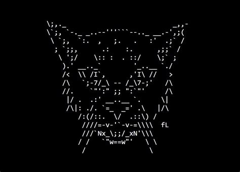 cat ascii face|cat with keyboard symbols.